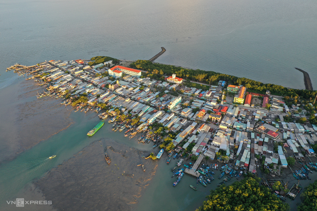   Một góc xã Thạnh An, huyện Cần Giờ. Ảnh: Quỳnh Trần