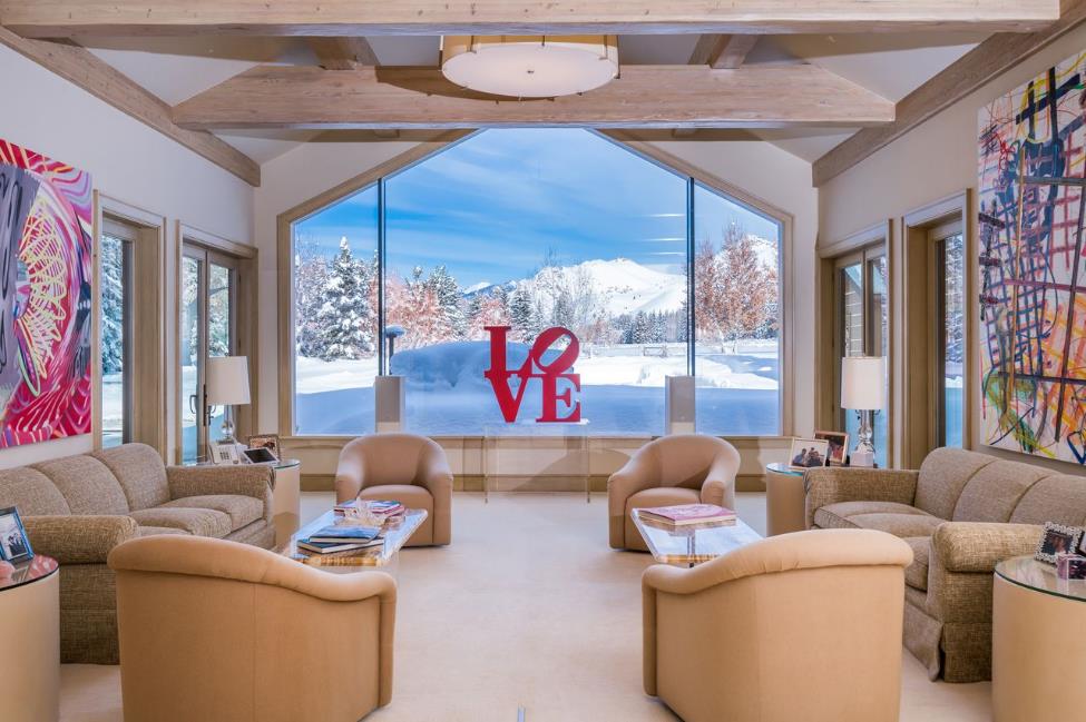 Bất động sản tại Sun Valley của ông Wynn được tân trang để trở nên xa hoa và phóng khoáng hơn