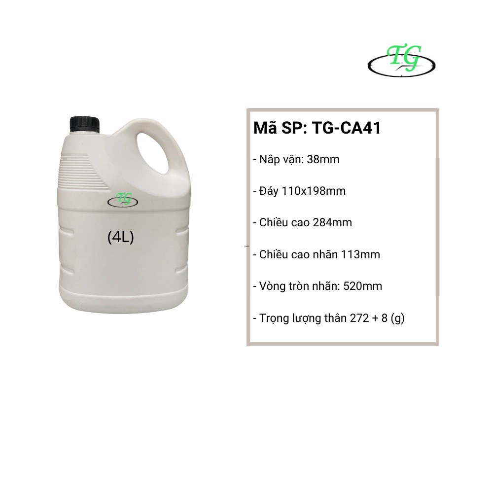 Can nhựa 4L