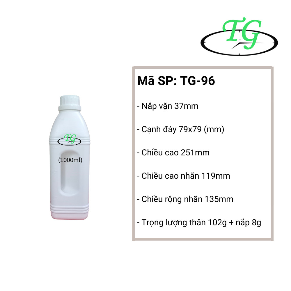 Lọ nhựa 1000ml
