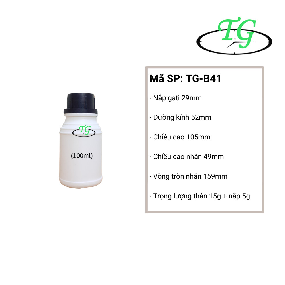 Lọ nhựa 100ml