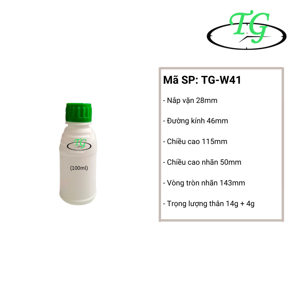Lọ nhựa 100ml