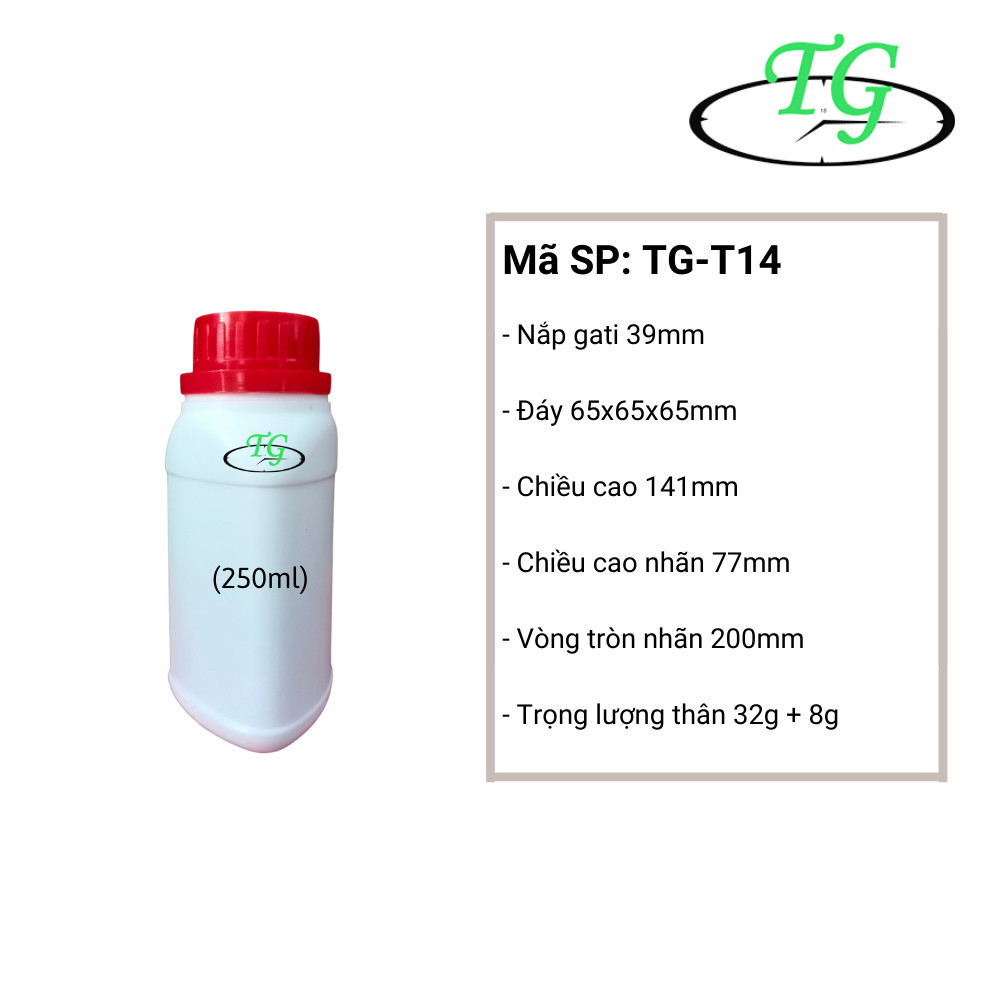 Lọ nhựa 250ml