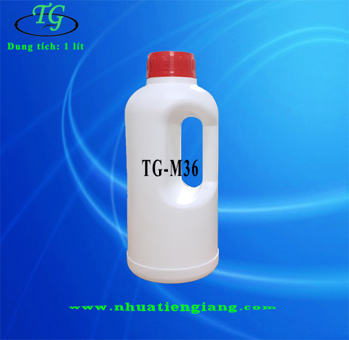 Nhựa Tiền Giang: Chai 1L tròn quai
