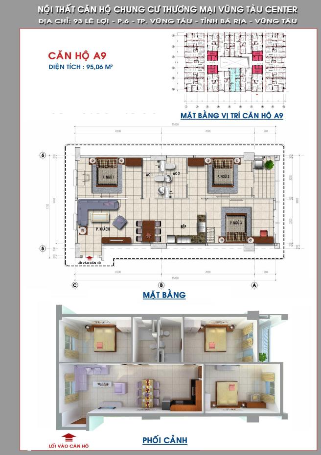 Thiết kế căn hộ A9