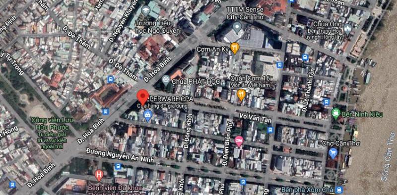 Bán nhà phố mặt tiền Võ Văn Tần, trung tâm TP Cần Thơ, 26 tỷ, 90.3m2