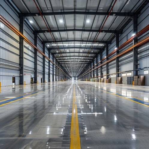 Cho thuê kho xưởng kv:6.400m2,xưởng:4.000m2,giá:70k/m2 Bến lức,Long An