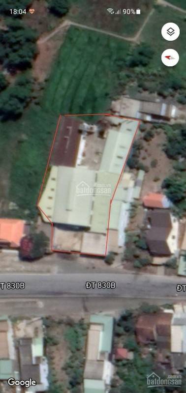 Cho thuê xưởng 1650m2 đường 830B