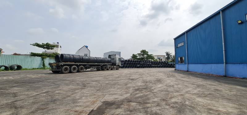 CHO THUÊ KHO XUONG 7200M2 QUỐC LÔ 1A .HUYÊN BẾN LỨC