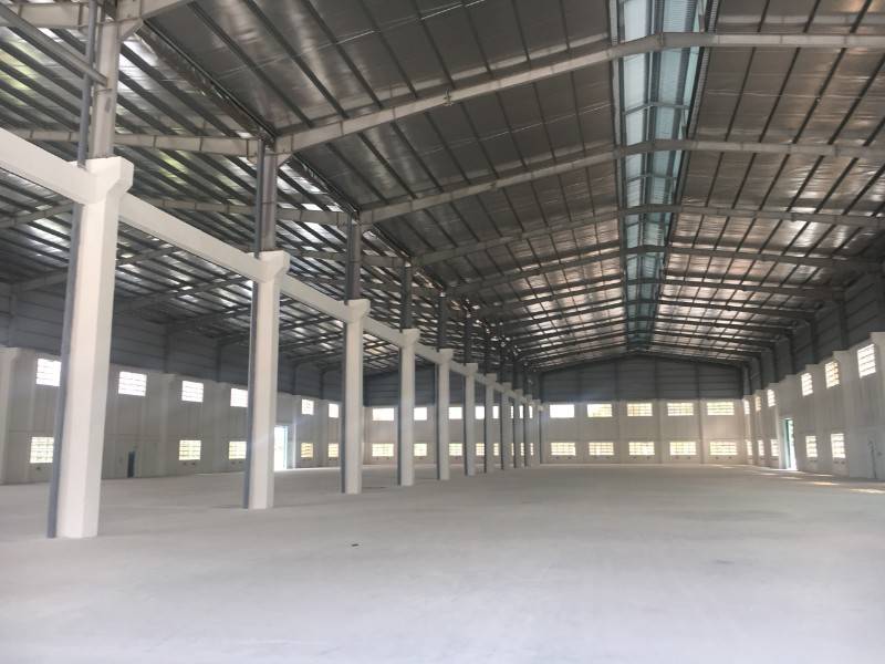 Cho thuê kho xưởng 10.500m2 trong cụm nhà xưởng Lương Bình, Bến Lức