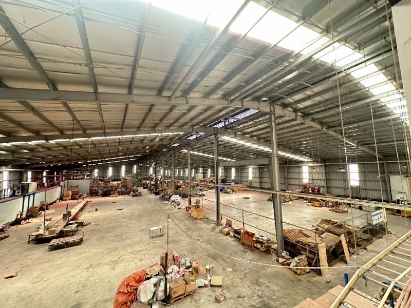 CHO THUÊ KHO XƯỞNG 12500M2 KCN PHÚ AN THẠNH .HUYÊN BẾN LỨC