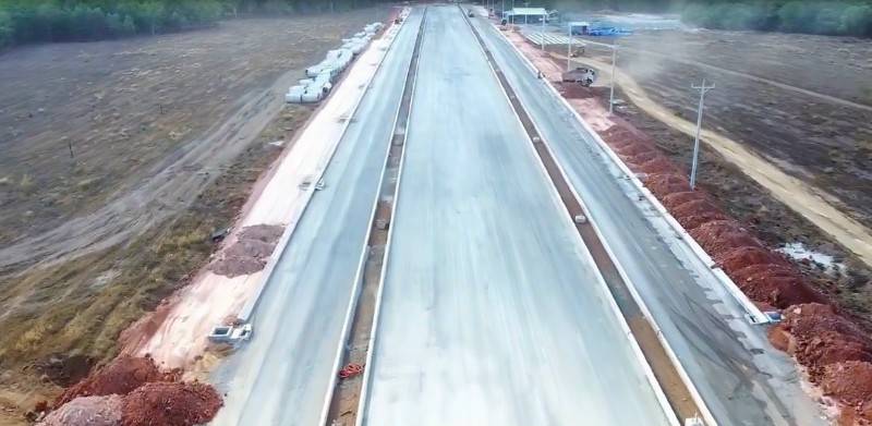Hơn 1000m2 đất nằm kế tuyến số 4 trong KCN Becamex giá 215tr