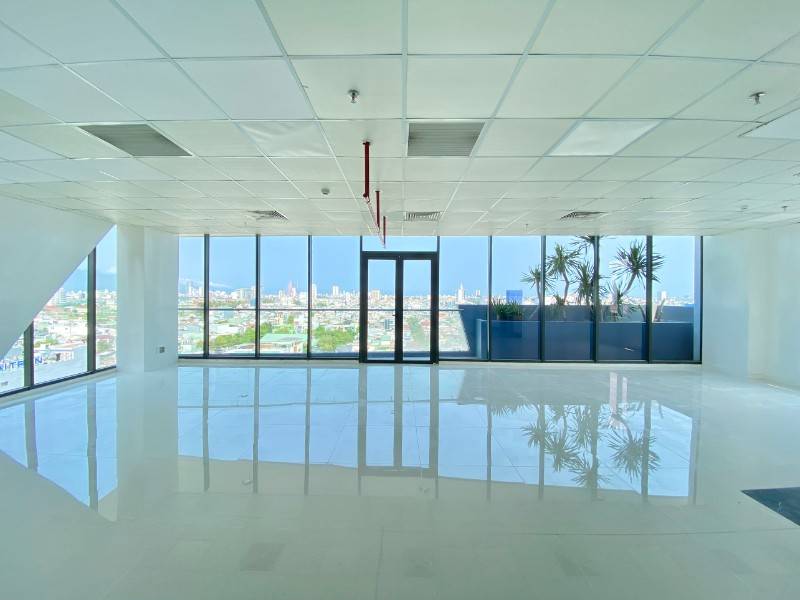 Danh sách VP trống tầng 1, dao động khoảng 100-300m2 tại Q. Hải Châu
