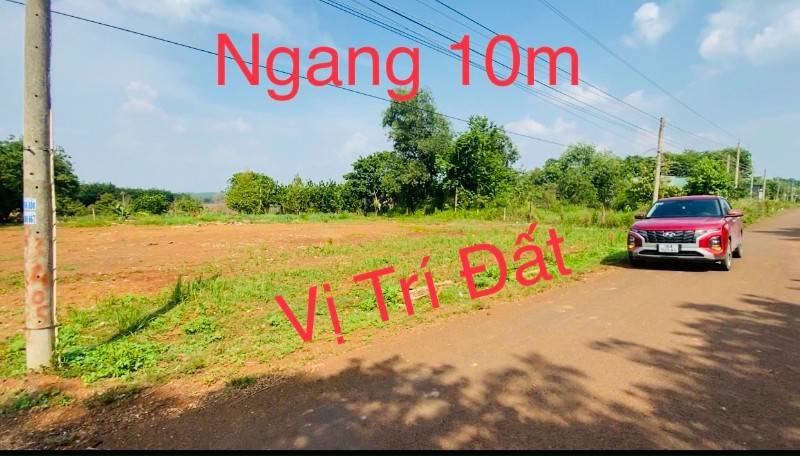 Đất sào phủ hồng, mặt tiền đương nhựa, cách QL 14 1km giá 240tr