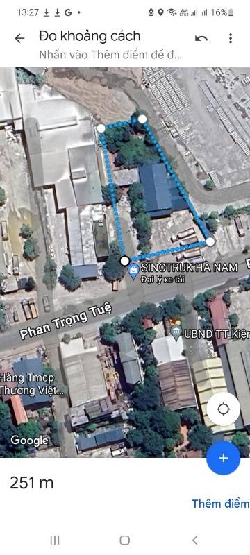 Cho thuê 3.000m2 mặt bằng nhà đất kho xưởng tại tt. Kiện Khê, Hà Nam