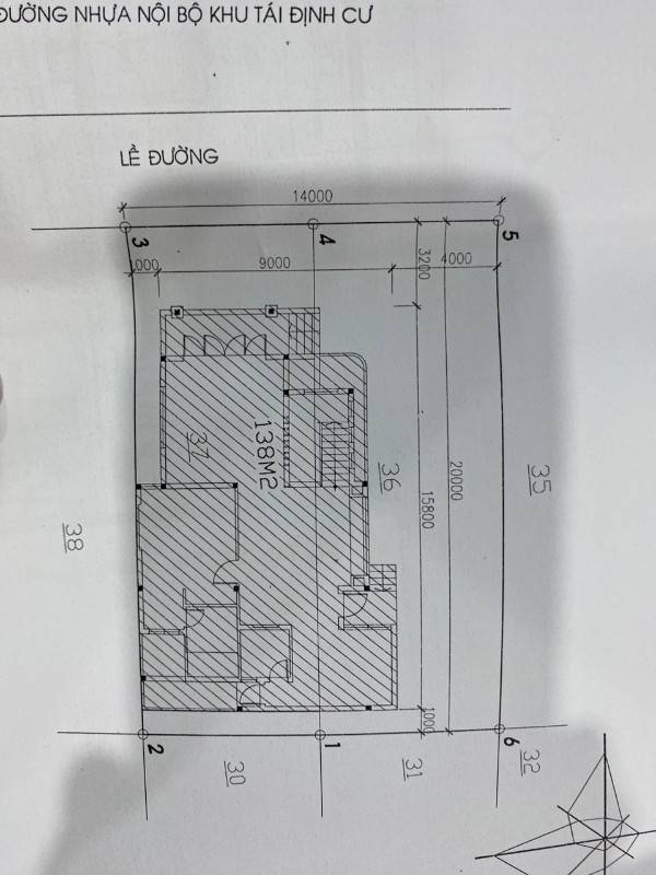Thanh li can biet thu gia rẻ dien tích 280 mét vuông tác Phước an