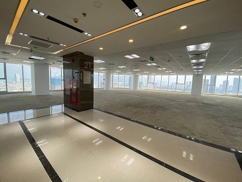 Văn phòng hạng A trống diện tích 200 - 300m2 tại Đà Nẵng