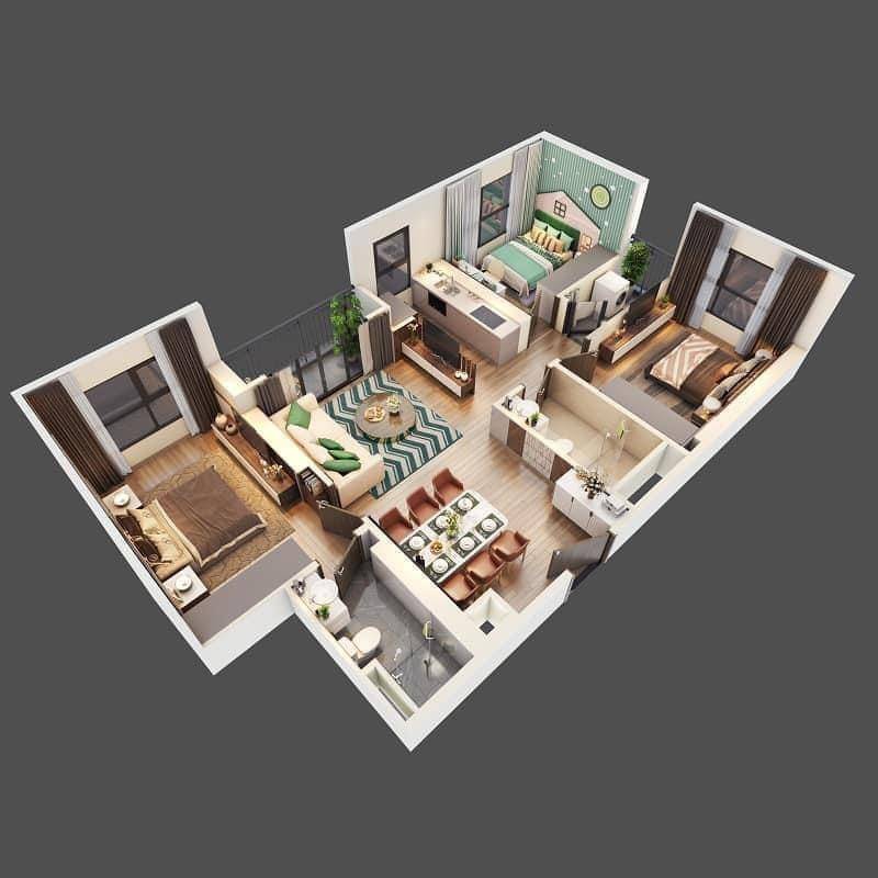 Cơ Hội Đầu Tư Với 290tr Căn Hộ Destino Centro 2pn Hỗ Trợ Góp 70% LS 5%