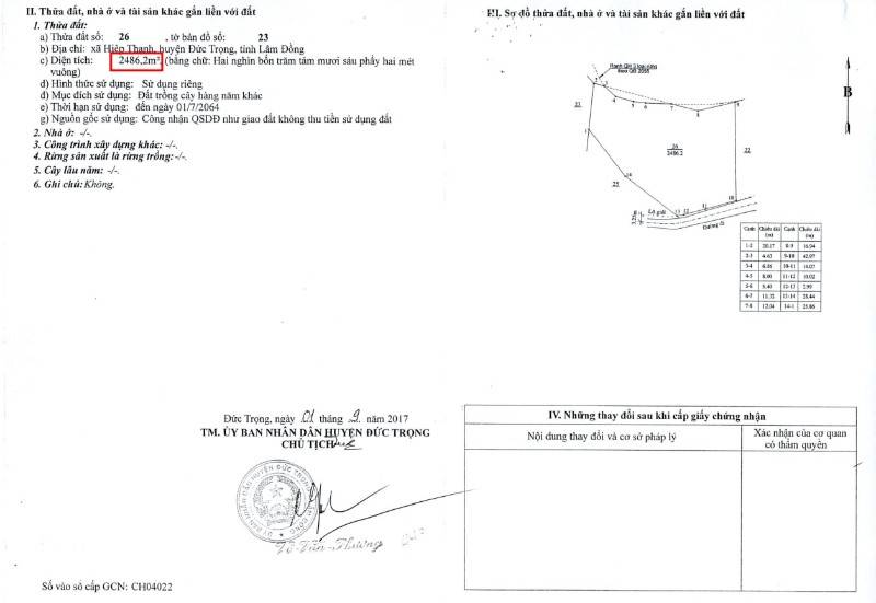 Chính chủ bán nhà đất: 71x35m, DT: 2486.2m2, kèm nhà Kính