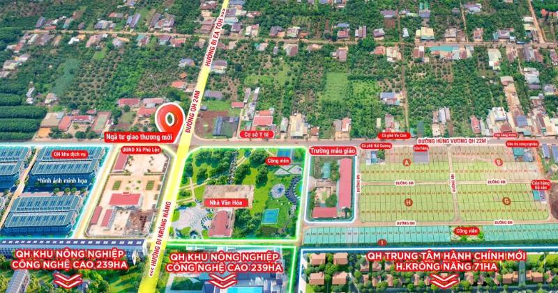 Sở hữu ngay lô đất đẹp tại KDC Phú Lộc, S: 132m2 (6x22)