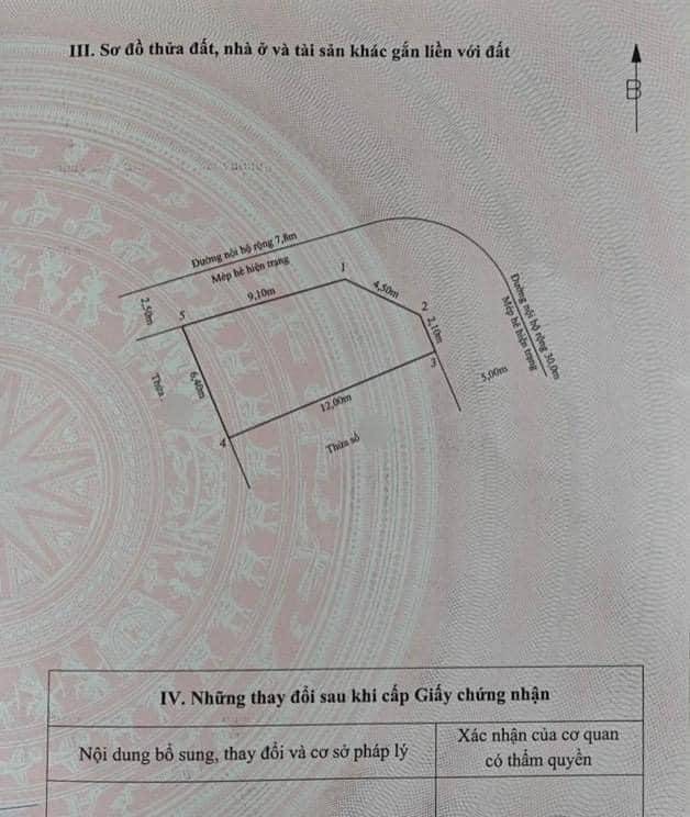 64m đất LÔ GÓC mặt đường đôi 30m khu TĐC ĐẰNG GIANG