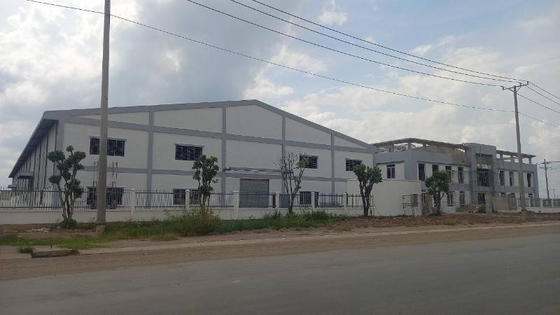 Cho thuê 2 kho xưởng Bến Lức, Long An dt x1: 3.600m2 ,dt x2: 12.600m2