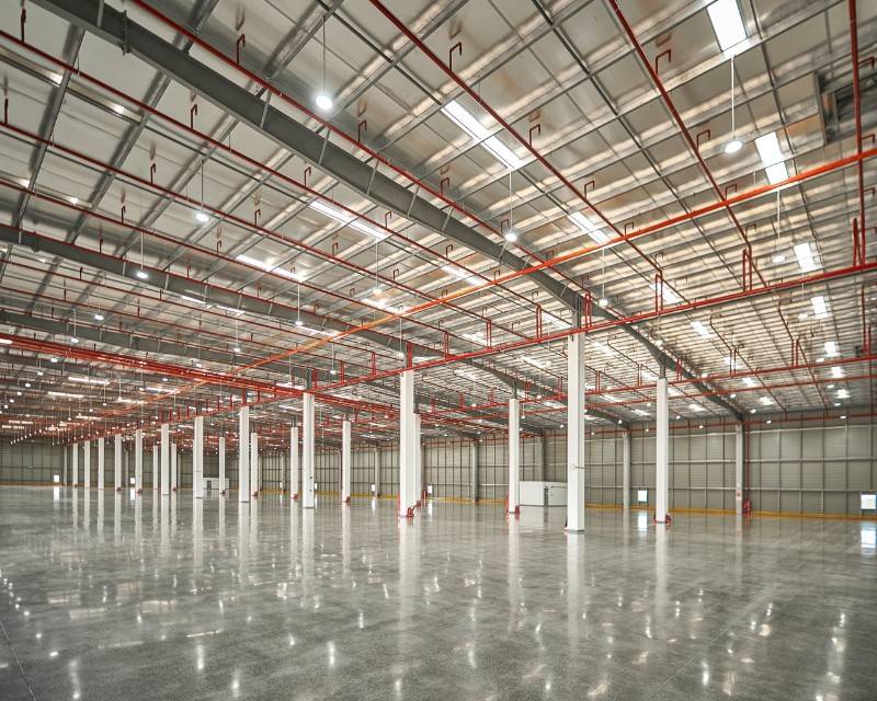 Cho thuê kho mới xây DT:52.246m2, PCCC tự động, KCN Long Hậu Long An