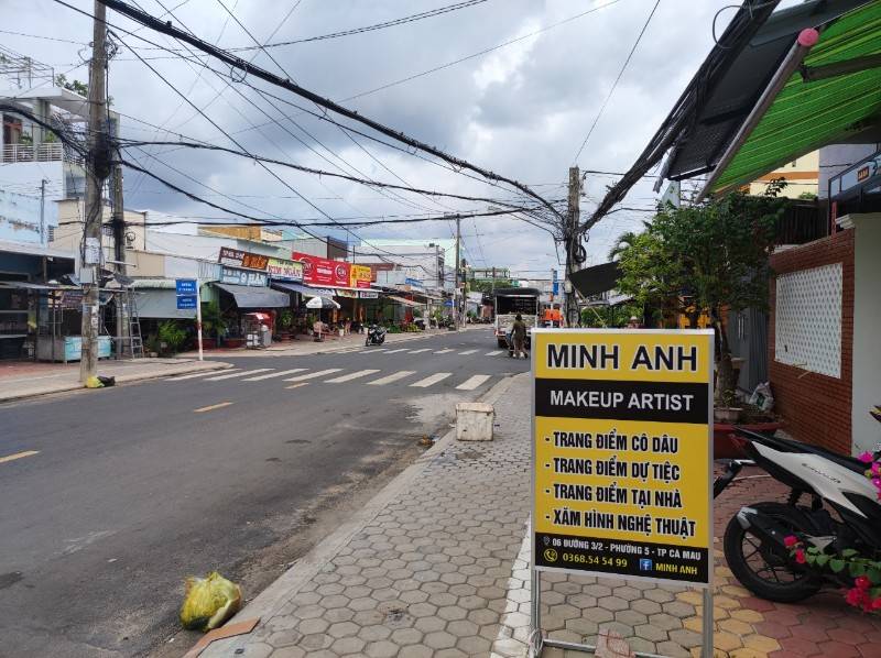 Bán nhà mặt tiền số 04 Đường 3/2, Phường 5, TP Cà Mau