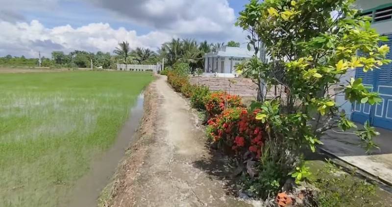 Bán đất vườn (35 x 57m) đan xe máy xã Tân Đông gần đường Mạc Văn Thành