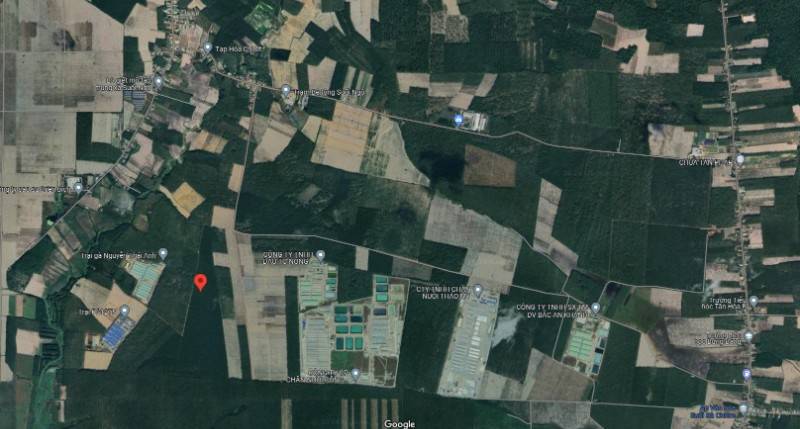 Bán khu đất vườn cao su hơn 29ha xã Suối Ngô, huyện Tân Châu, Tây Ninh