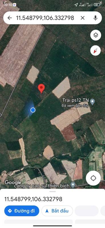 Bán khu đất vườn cao su hơn 29ha xã Suối Ngô, huyện Tân Châu, Tây Ninh
