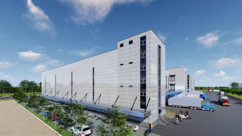 Cho thuê kho xưởng mới xây KCN Long Hậu,Long An diện tích đất:49.535m2