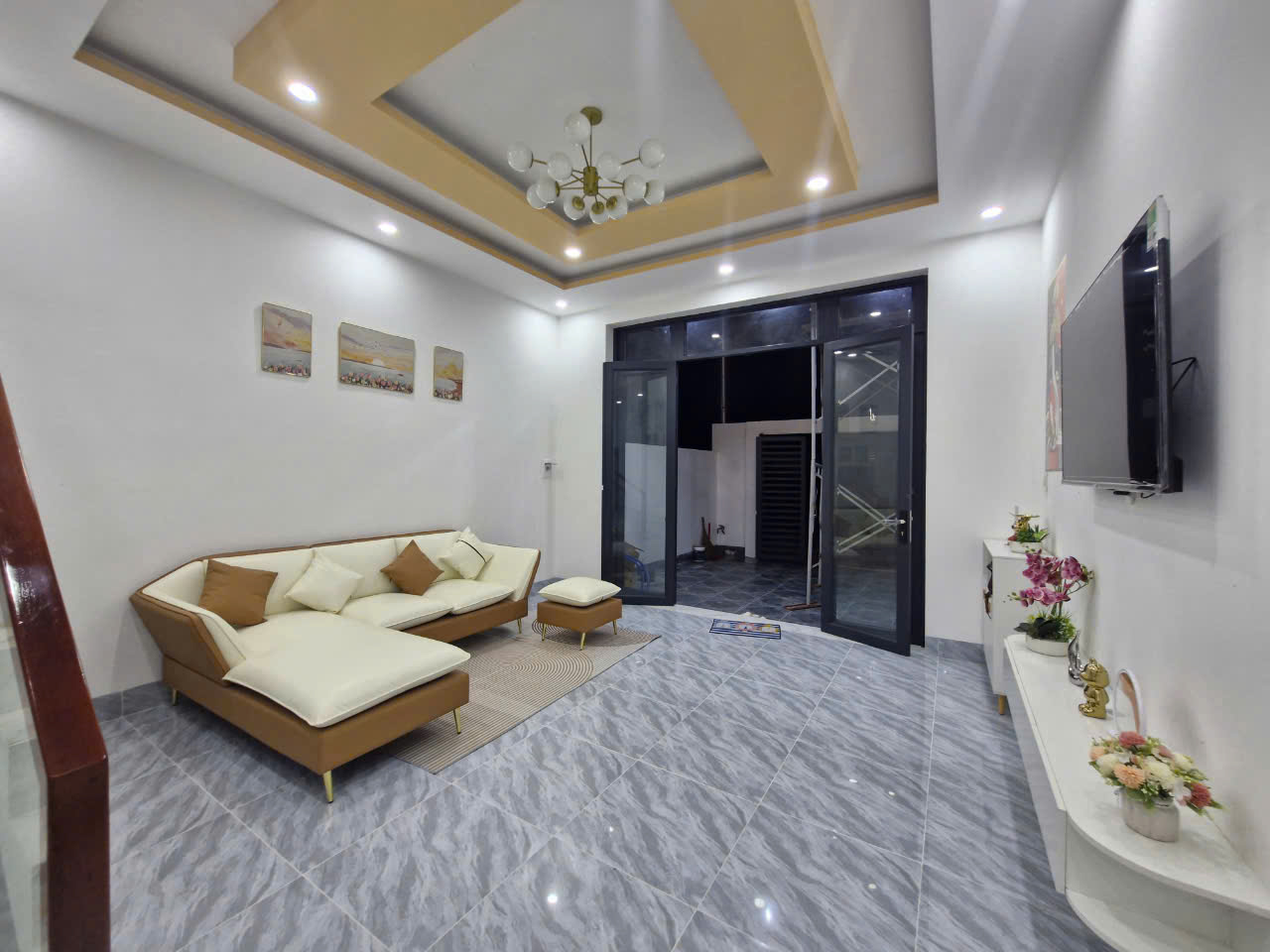 BÁN NHÀ TRỆT LẦU MỚI ĐẸP CÓ GPXD