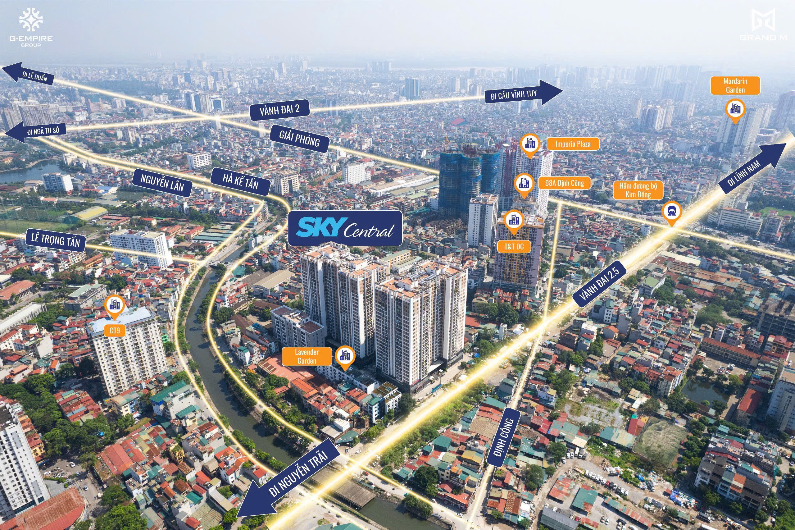 Cần bán shop khối đế sát mặt đường vành đai 2.5, vị trí đắc địa, gần MB Giải Phóng đi vào
