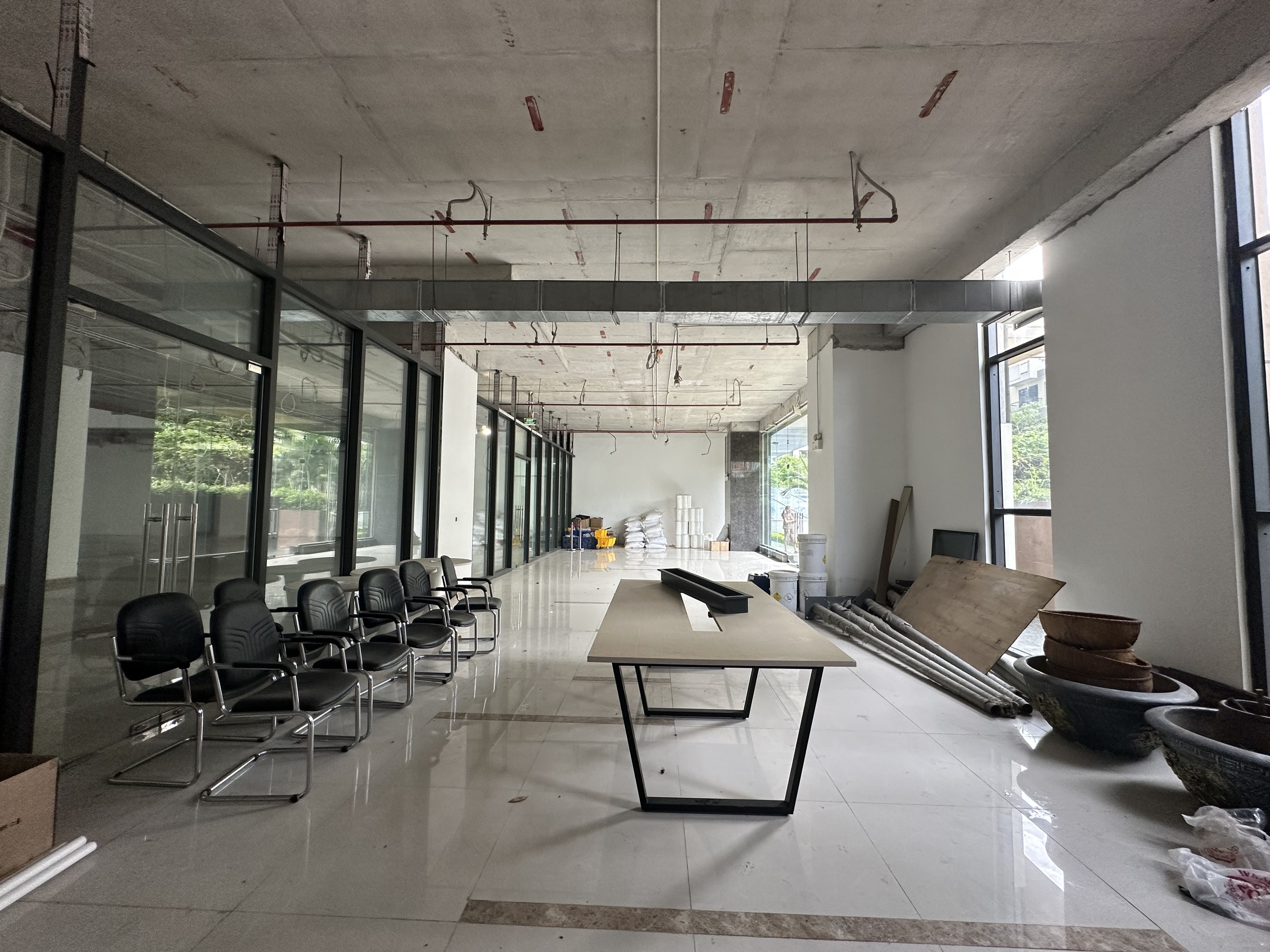 Cho thuê sàn thương mại mặt tiền tại 6th Element, Tây Hồ, Hà Nội – Diện tích 402m²