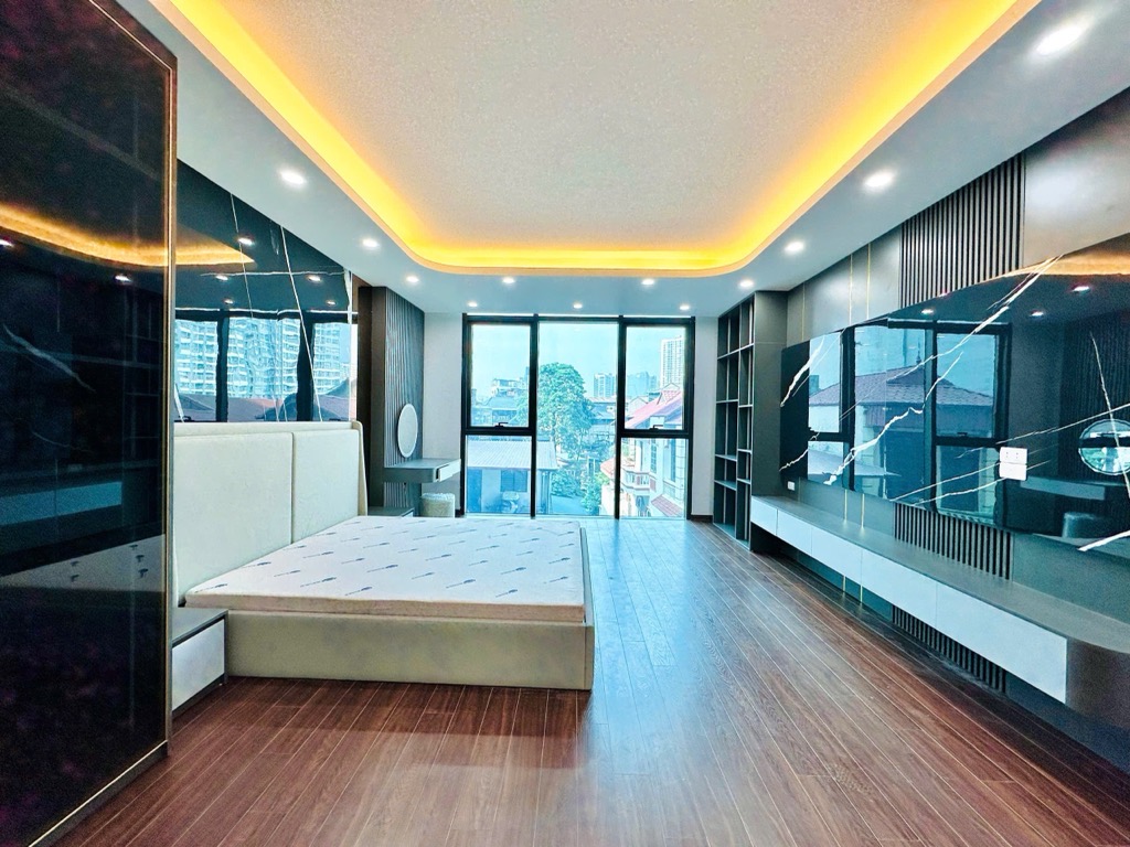 Bán siêu phẩm nhà lĩnh nam 6 tầng thang máy long lanh ô tô tải dừng đỗ kinh doanh hoàng mai