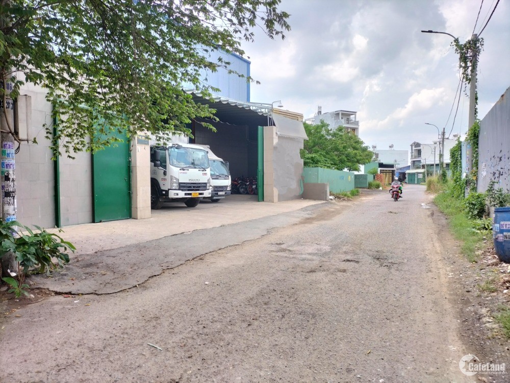 QUẬN 12, BÁN XƯỞNG, AN PHÚ ĐÔNG, ĐƯỜNG XE CONT, DT 21x80m, CHỈ 79 TỶ