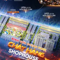 BÁN SHOPHOUSE BIỂN – MẶT TIỀN 21M – KẾT NỐI TRỰC TIẾP RA BIỂN