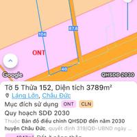 Đất 2 MT KCN Bắc Châu Đức 3789m2 đã có thổ cư giá tốt chỉ hơn 3 triệu/m² tách thửa, đầu tư cực lời