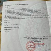 BÁN LÔ ĐẤT MẶT TIỀN ĐƯỜNG ĐIỆN BIÊN PHỦ – PHƯỜNG. LONG TOÀN, TP BÀ RỊA