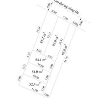 1.2x tỷ – 52.4m2 Đầu đường Sông He Hòa Nghĩa Zalo 0567222555
