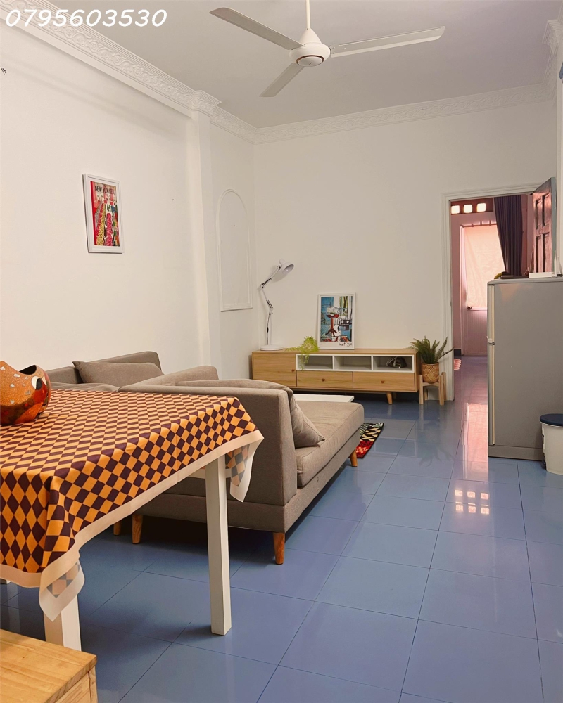 Chính Chủ cho thuê chdv 1PN cực rộng ngay mặt tiền Trần Hưng Đạo Quận 1