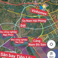 Lô góc hiếm trung tâm Kiến Thụy – đường nhựa 4m, giá chỉ 1,x tỷ  ZALO 0567 222 555