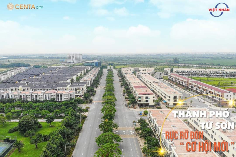 Cho thuê mặt bằng kinh doanh, văn phòng, mặt đường lớn sầm uất khu đô thị VSIP Từ Sơn