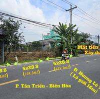HOT ĐẤT NỀN MẶT TIỀN HƯƠNG LỘ 7 KINH DOANH PHƯỜNG TÂN TRIỀU - NGAY NGÃ 4 TÂN TRIỀU