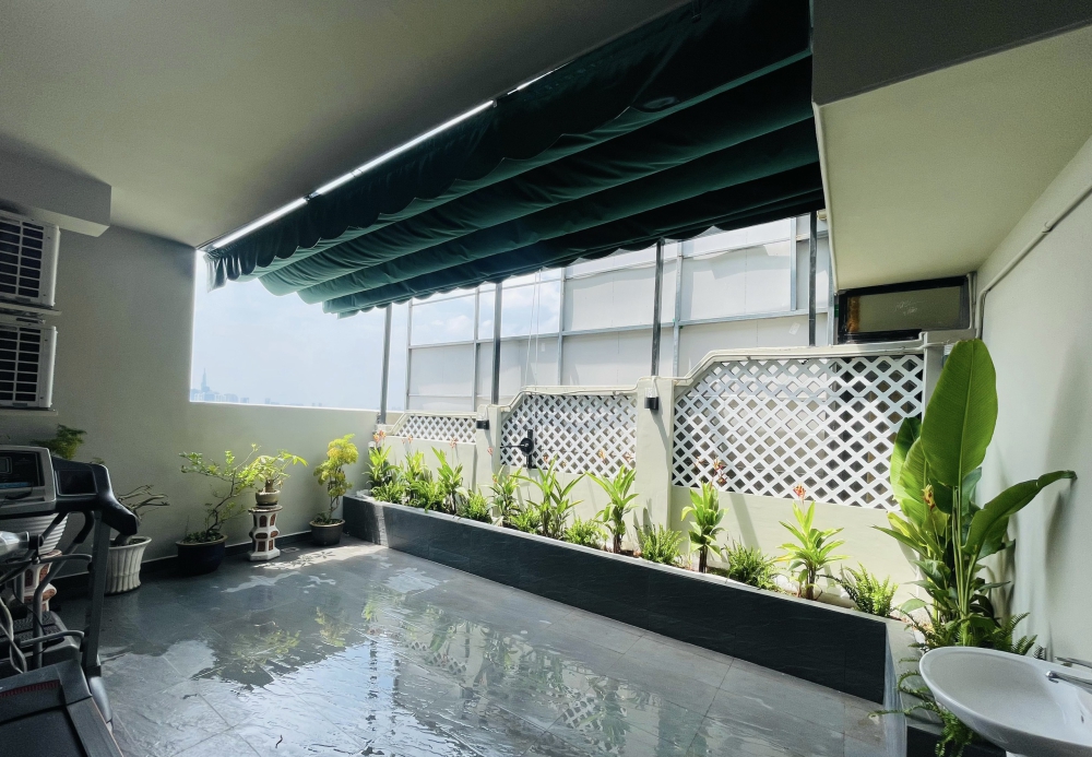 Cho thuê căn hộ Penhouse, dự án The Art Gia Hòa 96m2 2PN + Sân vườn, có nội thất cơ bản, giá chỉ 12tr/tháng, Lh: 0388668882 gặp Tâm ( zalo )