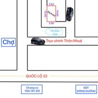 RẺ NHƯ NÀY KO MUA THÌ MUA ĐÂU 54M LÔ GÓC 2 MT ĐỨC THƯỢNG - HOÀI ĐỨC - HÀ NỘI