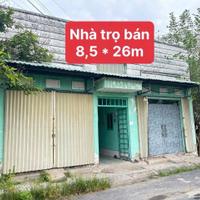 Bán dãy trọ 12 phòng KDC Phúc Giang , xã Long Định dt 221m2 đã hoàn công giá 2,7 tỷ