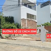 BÁN 3 LÔ ĐẤT HẺM OTO THÔNG (CÁCH ĐƯỜNG SỐ 22 TẦM 20m), NAM NHA TRANG.