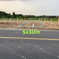 Bán 4 lô đất thổ cư mặt tiền tỉnh lộ 7, xã An Nhơn Tây dt 150m2 giá 1,98 tỷ 1 lô